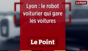 Un robot voiturier gare les voitures à l'aéroport de Lyon