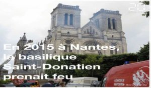 Nantes: Découvrez les travaux de reconstruction de la basilique Saint-Donatien