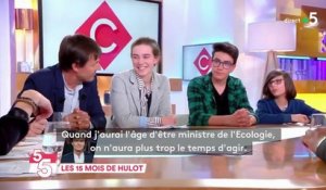 "La place n'est pas du tout facile" : quand des élèves s'imaginent ministre de l'Ecologie face à Nicolas Hulot