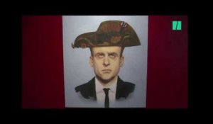 "Dessine-moi un Macron", l&#39;exposition qui rassemble des caricatures du président français