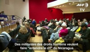 Des militantes pour faire entendre le cri du Nicaragua à Paris
