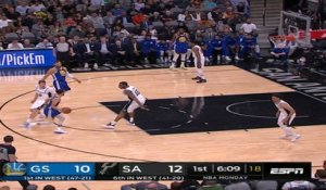 Golden State Warriors at San Antonio Spurs Raw Recap