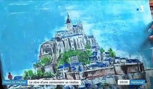 Mont-Saint-Michel : une supercentenaire réalise son rêve