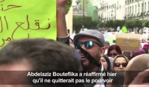 Alger: des professionnels de la santé manifestent contre Bouteflika