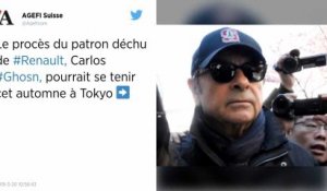 Le procès de Carlos Ghosn devrait commencer en septembre au Japon.