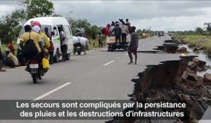 Cyclone au Mozambique: les secours débordés