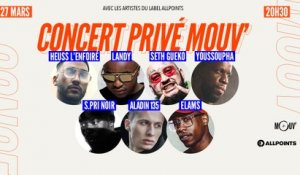 Mouv' x AllPoints : Landy, Seth Gueko, Youssoupha, S.Pri Noir, Elams