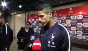 Varane «Le match qu'il fallait» - Foot - Euro (Q) - Bleus