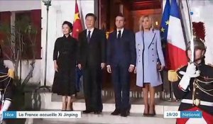 Nice : la France accueille le président chinois Xi Jinping