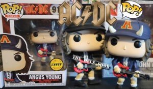 ACDC Angus Young Chase Funko Pop Detailed Look Review Unboxing With Common Comparison #ACDC #FUNKOPOP