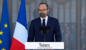 Trèbes et Carcassonne : un an après, la commémoration des attentats par Édouard Philippe