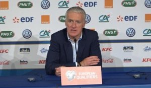 Bleus - Deschamps : "On peut toujours faire mieux"