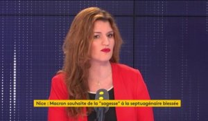 Militante d’Attac blessée à Nice : "J'ai pas le sentiment que le président a sermonné cette dame (...) j'ai l'impression qu'on est dans une époque où on ne peut absolument rien dire", analyse Marlène Schiappa