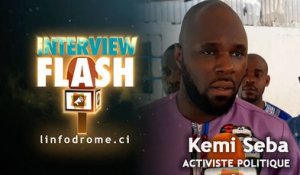 Interview Flash : Les positions tranchées de Kemi Seba