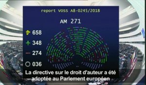 Les eurodéputés adoptent la réforme du droit d'auteur