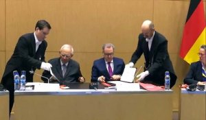 Signature de l'accord parlementaire franco-allemand - version courte - Lundi 25 mars 2019