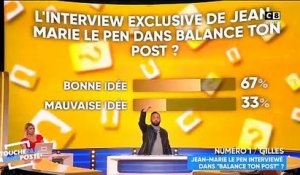 Cyril Hanouna va enregistrer dans la journée une interview de Jean-Marie Le Pen, qui sera diffusée ce soir dans "Balance ton post" sur C8 - VIDEO