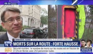 Hausse de la mortalité sur les routes: pour Emmanuel Barbe, "la destruction des radars a entraîné des morts"