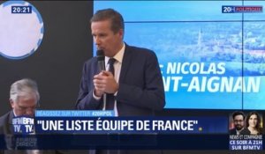 Européennes 2019: Nicolas Dupont-Aignan évoque "une liste équipe de France" pour Debout la France