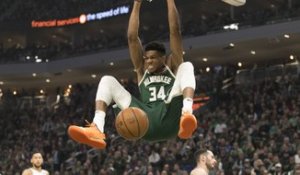 NBA : Antetokounmpo régale dans le Top 10