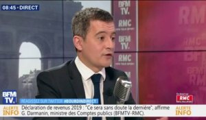 Gérald Darmanin: "Si Michel-Edouard Leclerc veut vendre gratuitement les produits bios, qu'il le fasse"