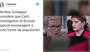 Cash Investigation. Marlène Schiappa dénonce « une forme de populisme », l’émission répond sur Twitter