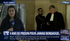 Jawad Bendaoud condamné à quatre ans de prison en appel