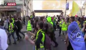 Gilets jaunes : une manifestation dans le calme à Paris