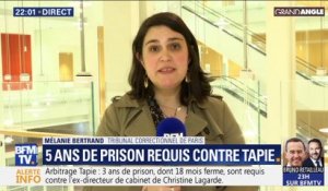 Arbitrage controversé: cinq de prison ferme requis contre Bernard Tapie (1/3)