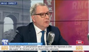 "Le président de la République est plein d'énergie": Richard Ferrand dément l'isolation d'Emmanuel Macron
