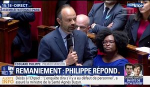 Édouard Philippe: "Dans ce gouvernement personne ne veut dire autre chose que les faits... tout le reste c'est du bullshit"