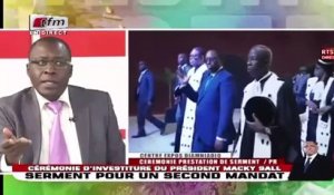 Suivez l' arrivée du Président Macky SALL à Diamniadio pour sa prestation de serment