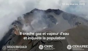 Mexique: un rituel pour tenter de calmer le volcan Popocatepetl