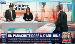 Un parachute doré à 37 millions d'euros