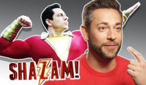 Shazam : de faux muscles pour Zachary Levi ?