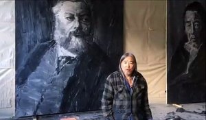 Ornans : à la rencontre de l'artiste Yan Pei-Ming lors du bicentenaire Courbet