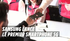 Samsung lance son premier smartphone 5G