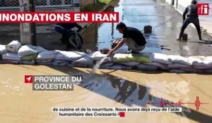 Les inondations en Iran