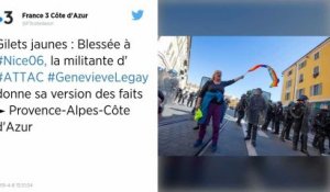 Gilets jaunes. Geneviève Legay, blessée à Nice : « Macron n’est pas un exemple de sagesse »