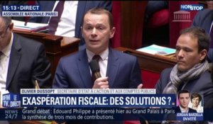 Olivier Dussopt: "Nous continuerons à baisser les impôts (...) plutôt que de proposer l’incohérence et la démagogie qui vous caractérisent"