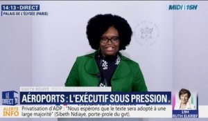 Sibeth Ndiaye: "Le Président a regretté que les uns et les autres essayent de montrer des divergences entre lui et le Premier ministre"