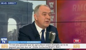 Didier Guillaume annonce "50% de pesticides en moins" pour 2025