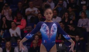 Euro de Gymnastique : le dernier passage de Mélanie de Jesus dos Santos