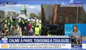 Acte XXII des gilets jaunes: tensions à Toulouse, calme à Paris (2/2)