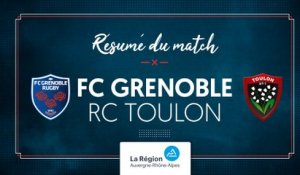 Grenoble - Toulon : le résumé vidéo