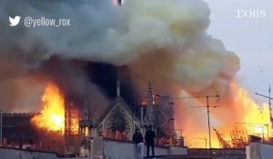 Terrible incendie à Notre-Dame de Paris