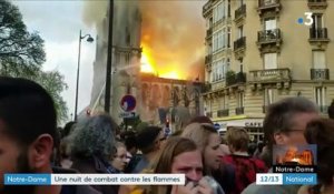 Notre-Dame de Paris : une nuit de combat contre les flammes