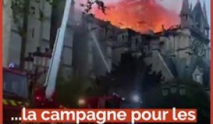 Incendie de Notre-Dame de Paris: la campagne pour les élections européennes à l’arrêt