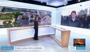 Incendie de Notre-Dame de Paris : les Parisiens au chevet de la cathédrale