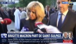 Incendie de Notre-Dame: Brigitte Macron raconte être passée de "la sidération à la gratitude"